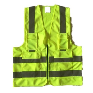 เสื้อกั๊กนิรภัยรุ่นใหม่ บริการ OEM สะท้อนแสง ขายดีที่สุด เสื้อกั๊กป้องกันเพื่อความปลอดภัยสำหรับงาน - Product Image 4