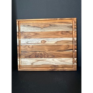 Tabla de Cortar de Madera de Teca Pintada a Mano - Diseño Artesanal Indio de Mandala al por Mayor - Product Image 3