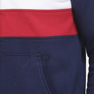 เสื้อฮู้ดผู้ชายผ้าเฟรนช์เทอร์รี่สุดเท่ พร้อมด้านในนุ่มสบาย ตะเข็บทนทาน ฮู้ดปรับได้ พร้อมสำหรับฤดูหนาว - Product Image 6