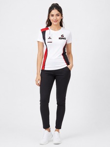Camiseta Casual de Verano para Mujer, Cuello Redondo, Algodón Suave, Transpirable, Manga Corta, para Uso Diario, Viajes y Ocio - Product Image 1