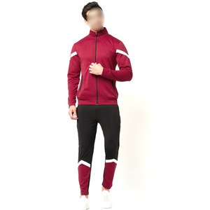 Survêtement de sport rayé pour homme à col montant, nouvelle collection 2026, meilleur fournisseur, matériau de qualité supérieure, idéal pour la course à pied - Product Image 1