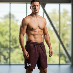 Pantalones Cortos Profesionales de MMA con Aberturas Laterales, Logotipo Personalizado, Pantalones de Lucha de Alto Rendimiento para Entrenamiento B2B - Product Image 6