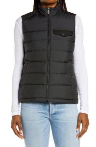 เสื้อกั๊กผ้าแคนวาสแบบซิปสำหรับฤดูหนาว ปรับแต่งได้ อบอุ่น ไร้แขน สั้น กันน้ำ แห้งเร็ว เป็นมิตรกับสิ่งแวดล้อม สไตล์ลำลองสำหรับผู้หญิง - Product Image 3