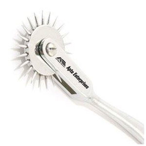 Manivela Wartenberg de Acero Inoxidable de Grado Médico con Ranuras para un Agarre Seguro, Cromada, de Calidad Premium - Product Image 4