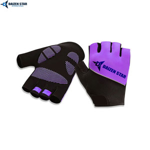 Gants tactiques Daizen Star à demi-doigts, noir et jaune, en PU durable, longueur poignet, écologiques et multifonctionnels, pour les sports quatre saisons - Product Image 2