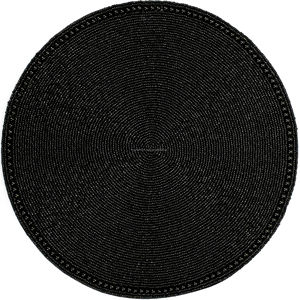Luxury Round <b>Plastic</b> Beaded <b>Table</b> Mat Cute Design Placemat Dining <b>Table</b> Restaurant Hotel Use Glass <b>Cloth</b> Material Kitchen Decor - Product Image 1