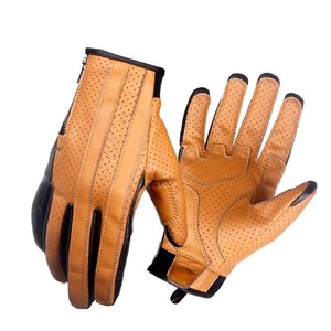 Custom Premium Leather Windproof Racing <b>Gloves</b> Motorcycle Riding <b>Gloves</b> Touchscreen Protective Sports <b>Driving</b> <b>Gloves</b> - Product Image 4