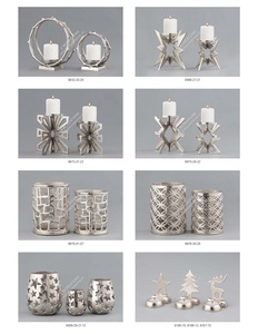 Porte-bougie en métal en forme de flocon de neige pour Noël, mariage, Pâques, artisanat de haute qualité, décoration d'intérieur - Product Image 4