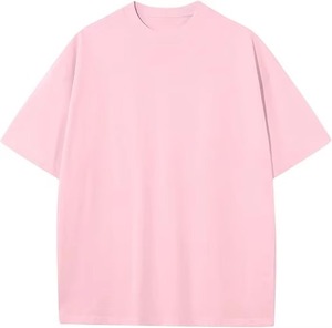เสื้อยืดคอตตอนโอเวอร์ไซส์แบบเรียบ OEM สั่งทำได้ น้ำหนัก 240 GSM ผ้าหนา ผู้ผลิตขายส่ง เสื้อยืดคอกลมสีพื้นสำหรับผู้ชาย สไตล์ลำลอง - Product Image 3
