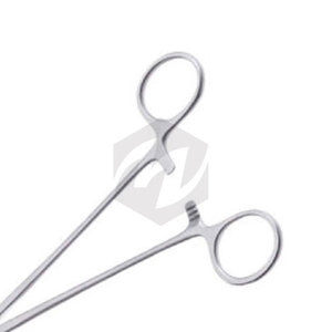 คีมคีบผ่าตัดแบบโค้งข้าง ยี่ห้อ Kelly Vulsellum รุ่น Forceps Manual ทำจากสแตนเลสสตีล ขนาด 9 1/4 นิ้ว  4x5 ฟัน ปลายกว้าง 7.7 มม. สำหรับนรีเวชวิทยา - Product Image 3