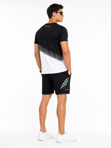 Ensembles de vêtements de sport personnalisés unisexes avec logo, ensembles d'été, vêtements en deux pièces, t-shirt en coton, ensembles de shorts - Product Image 5