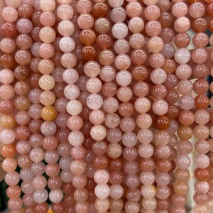Cuentas de Jade Rosa Natural Lisas para Joyería, Proveedor Mayorista de Piedras Preciosas, Certificado IGI, Origen Rajasthan - Product Image 2