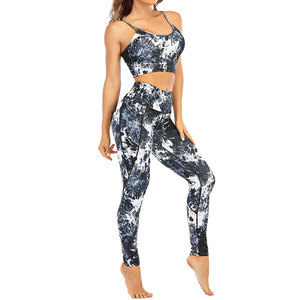 Best Supplier And Manufactures Private <b>Label</b> Women Top And Legging Set High Quality Gym Fitness Seamless Women Yoga Set - Product Image 4