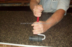 Rouleau en J robuste en acier de qualité industrielle avec poignée en plastique, personnalisation OEM/ODM pour l'installation de revêtements de sol stratifiés - Product Image 4