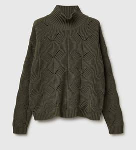 Pull en cachemire tricoté pour homme style urbain - Pull oversize chic d'hiver, confortable, en fil doux, respirant et tendance - Product Image 1