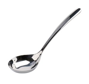 Cuillère à soupe classique en acier inoxydable, vente en gros, logo personnalisé, couverts en acier inoxydable, cuillère à riz ronde épaisse royale à prix incroyable - Product Image 2