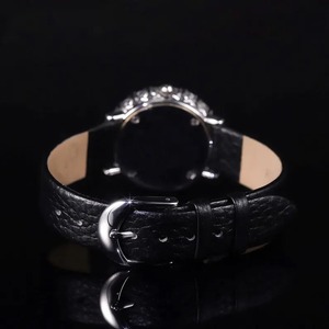 Reloj Automático de Moissanita con Diseño de Diamantes Totalmente Incrustados, Joyería de Plata Sólida para Negocios, Joyería de Moda - Product Image 5