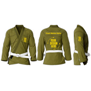 Uniforme Premium de BJJ con Kimono de Jiu Jitsu para Entrenamiento de Jiu Jitsu Brasileño, Uniforme Ligero de BJJ - Product Image 3