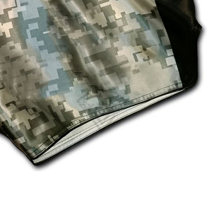 Pantalones Cortos de MMA con Camuflaje Digital para Hombre, Secado Rápido, Cintura Elástica, Ropa de Artes Marciales Mixtas, Corte Regular, Material de Poliéster, Personalizados - Product Image 3