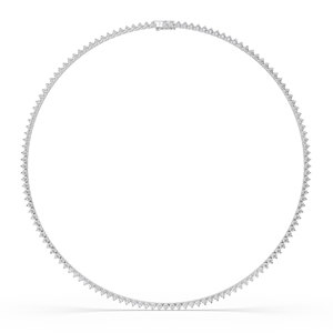 Collier en diamant de laboratoire rond de 8,84 carats, certifié IGI, clarté D/E/F VS1 VVS2, 10 carats, bijoux fins uniques et légers - Product Image 3