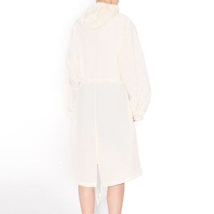 Chaqueta Cortavientos Larga con Capucha para Mujer, Personalizada, Ligera, Resistente al Agua, con Cordón Ajustable en la Cintura, para Actividades al Aire Libre, Informal - Product Image 2