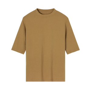 T-shirt Oversize Décontracté en Coton 180 GSM de Haute Qualité avec Logo Imprimé en Relief Personnalisé pour Hommes et Femmes, Coupe Ample et Épaules Tombantes - Product Image 3