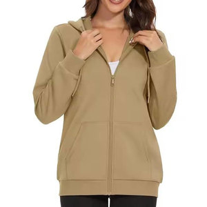 Sweat à capuche pour femme, best-seller, qualité supérieure, coupe classique confortable, couleur unie - Product Image 1