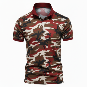 เสื้อกอล์ฟพิมพ์ลายแบบซับลิเมชั่นคุณภาพสูง เสื้อโปโลพิมพ์ลายดิจิทัลเต็มตัว เสื้อคอปกสำหรับขี่ม้า ปรับแต่งได้ตามต้องการ - Product Image 1