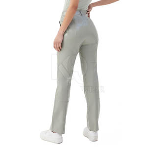Pantalon en cuir élégant pour femme, coupe skinny, taille haute, design ajusté pour un look décontracté moderne et une tenue de soirée. - Product Image 2
