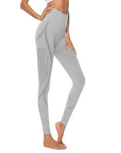 Leggings de yoga OEM pour femmes, effet push-up, coupe en V, pour l'entraînement, longueur intégrale, respirants - Product Image 6