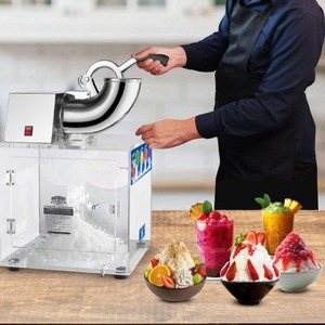Machine à glace pilée - Machine à glace pilée en acrylique capable de broyer jusqu'à 500 lb de glace par heure pour les fêtes et les événements - Product Image 2