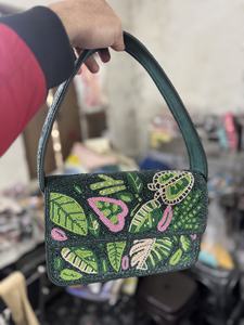 <b>Indian</b> Bohemian Style Designer Light Weight Eco-Friendly Cotton Waterproof Foldable Large Capacity Women's Messenger <b>Bag</b> - Product Image 5