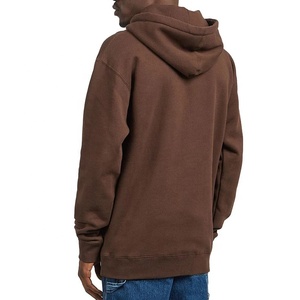 Sweat à capuche de performance personnalisé brodé pour homme, imperméable, respirant, en polyester léger, pour sport d'hiver, imprimé uni - Product Image 2