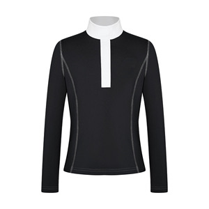 Womens Stretch <b>Horse</b> <b>Riding</b> Shirt Equestrian Sports <b>Top</b> Breathable Quick Dry Training Apparel Comfortable Fit - Product Image 1