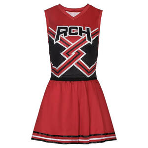 Costume de pom-pom girl pour femmes, ensemble haut et jupe RCH, uniforme de pom-pom girl pour filles, tenue de cosplay pour filles, adulte - Product Image 6