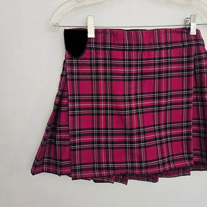 Minifalda Deportiva Estilo Kilt, Tartán Rosa Stewart, Plisada, para Mujer, Talla Mediana, 2026 - Product Image 3