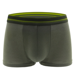 Boxers pour hommes adultes, taille mi-haute, en spandex, sans couture, imprimé numérique, motif uni, respirants, tricotés, lavables en machine, séchage rapide - Product Image 5