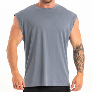 Chaleco Deportivo para Hombre, Transpirable, Ecológico, Casual, Moderno, Estilo Urbano, Corte Holgado, para Fisicoculturismo y Running, Poliéster/Algodón, OEM - Product Image 4