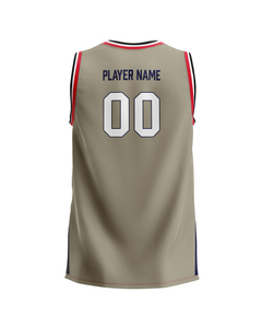Durable Basketball Sleeveless Kit Custom Team Jersey & Shorts OEM Sportswear for Men Breathable Fabric Bulk Order Manufacturer - Product Image 5