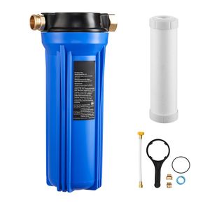 Sistema di filtrazione dell'acqua per camper: rimuove sedimenti, cloro, cattivi gusti e odori - Componente del sistema di filtraggio dell'acqua potabile/lavabile per camper - Product Image 1