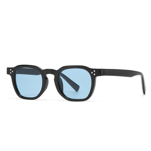2025 Custom Logo Fashion Vintage UV400 <b>Square</b> <b>Sunglasses</b> Leopard Small Frame <b>Sunglasses</b> Men Women - Product Image 4
