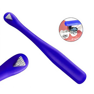 Blue Band Pusher <b>Bite</b> Stick Molar Band Seating Dental Orthodontic Instrument Stainless Steel Autoclavable Ergonomic Handle - Product Image 1