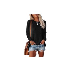 Felpe da Donna Casual con Collo Tondo e Maniche Lunghe, Pullover Comodi - Product Image 6