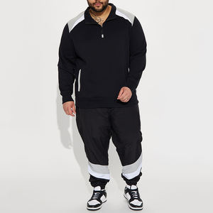 Survêtement en molleton de coton polyester personnalisable pour homme avec fermeture éclair - Product Image 3