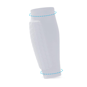 Nuevas Espinilleras de Fútbol Ligeras de Compresión 2026, Transpirables, Protección Profesional, Poliéster/Spandex, con Soporte - Product Image 1