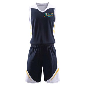 Reasonable Price Custom Logo Basketball Uniform Set Sportswear Personalized Logo Athletic Wear For Adults Basket Ball Uniform - Product Image 1