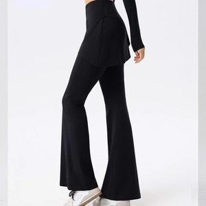 2026 Wholesale Best Quality Women Skirted <b>Leggings</b> Tummy Control Pickleball Tennis Golf Pants With <b>Skirt</b> - Product Image 2