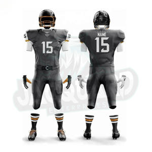 Uniforme de football américain de haute qualité à bas prix, fabriqué en 100 % polyester - Product Image 3