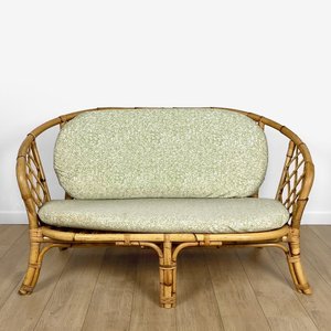 Cómoda silla de capitán para oficina en casa o apartamento, mueble decorativo, sofá de ratán sostenible. - Product Image 4