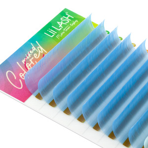 Extensions de cils colorées, différentes couleurs, extensions de cils individuelles, commande en gros, fournitures pour extensions de cils, vente en gros - Product Image 4